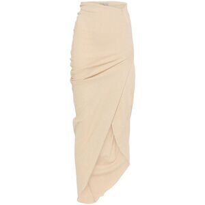 Cortana Women's Mite Long Skirt Beige